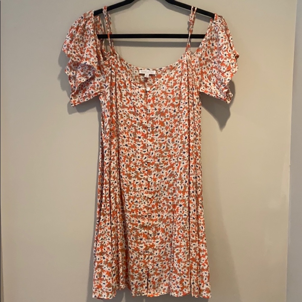 Floral swing dress
